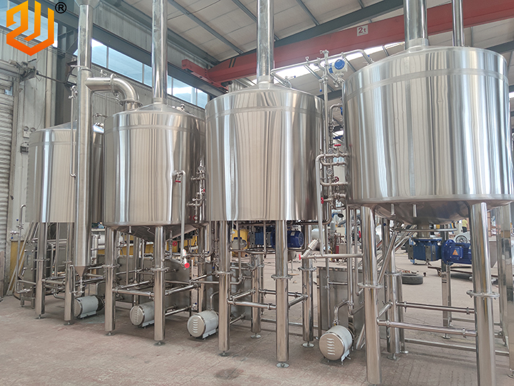 濟南国产伦理一区二区2000L啤酒廠設備的具體配置